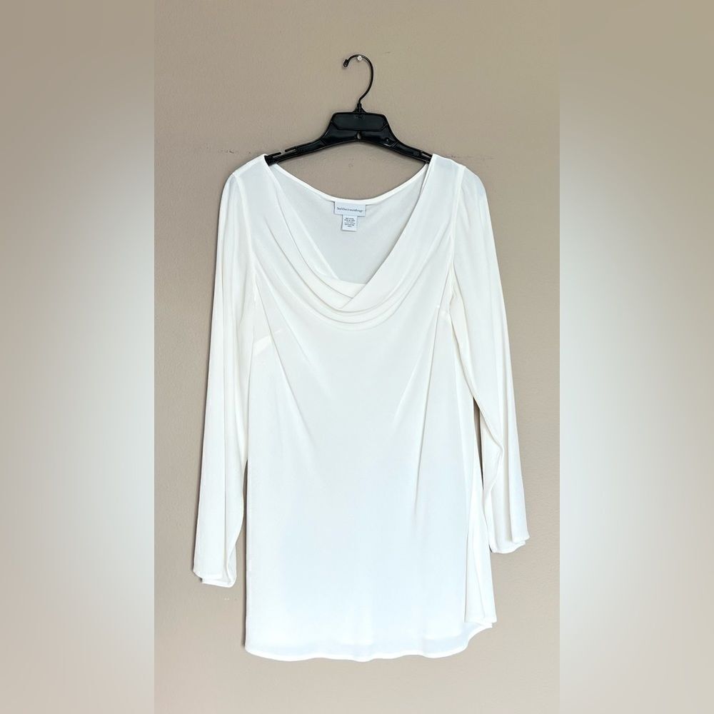 Soft Surroundings White Flowy Tunic & Pants Set - Picture 2 of 11